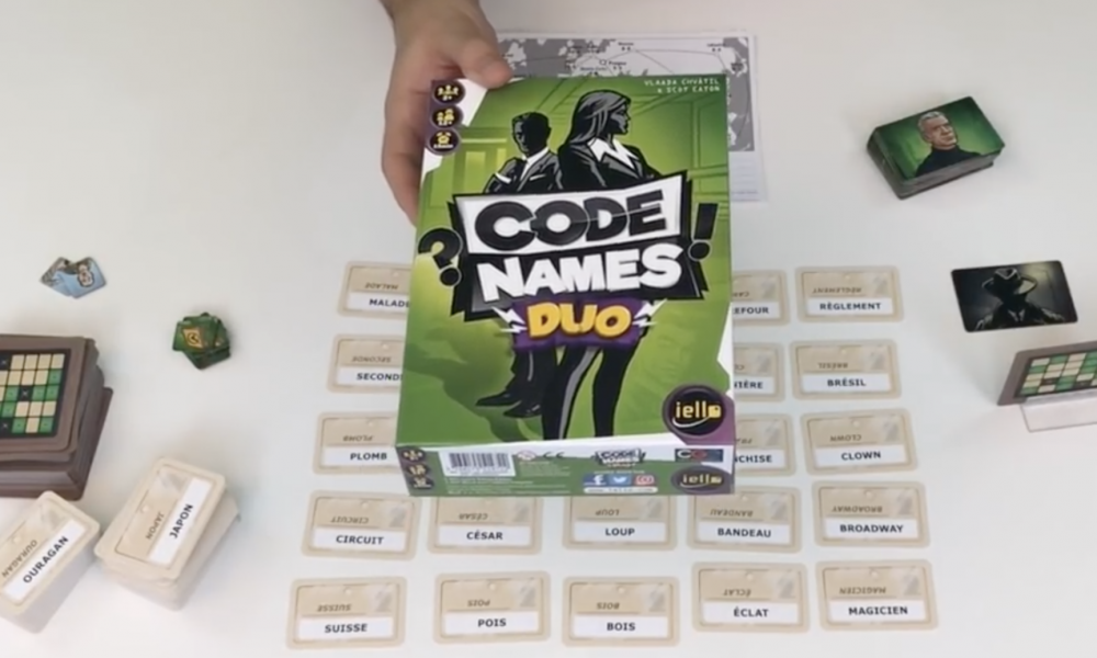 Test du jeu de cartes Codenames  Duo